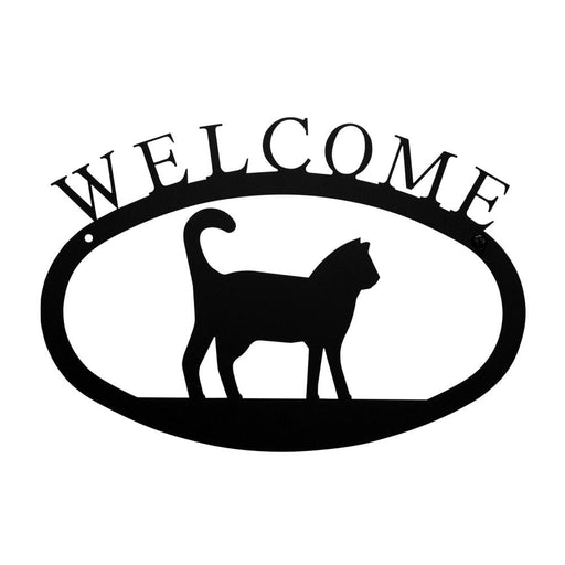 Cat Welcome Sign Small