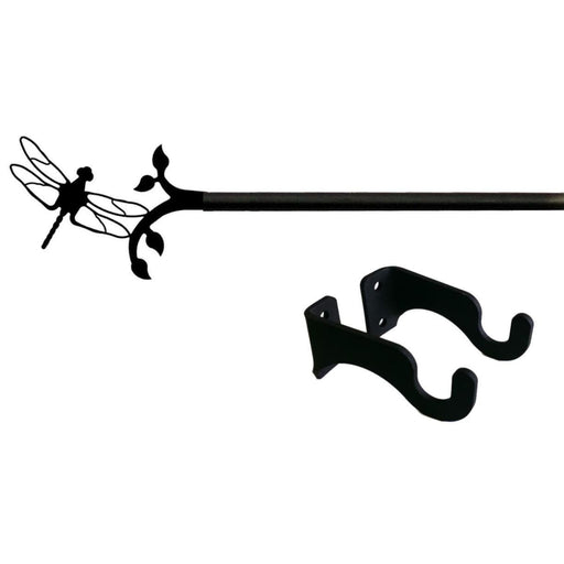 Dragonfly Curtain Rod SM (Hardware is INCLUDED)