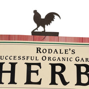 Bronze Rooster Bookmark clipped onto a book cover, showcasing its decorative rooster silhouette and sturdy design for office or home use.