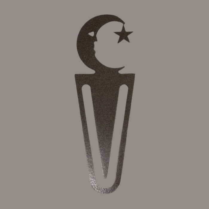 Moon & Star Bookmark -Bronze