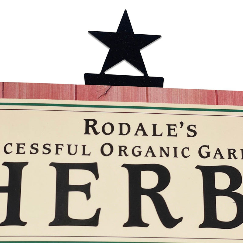 Flat black Star Bookmark clipped onto a book page, showcasing its decorative star design and functional use for readers and office tasks.