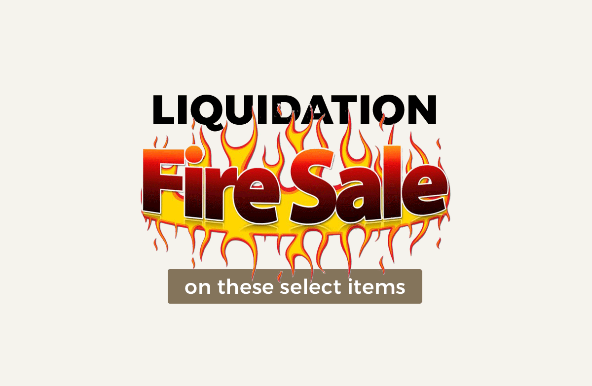 Liquidation Sale Items
