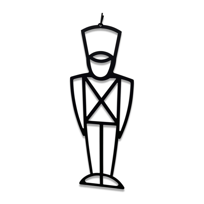 Toy Soldier Decorative Hanging Silhouette