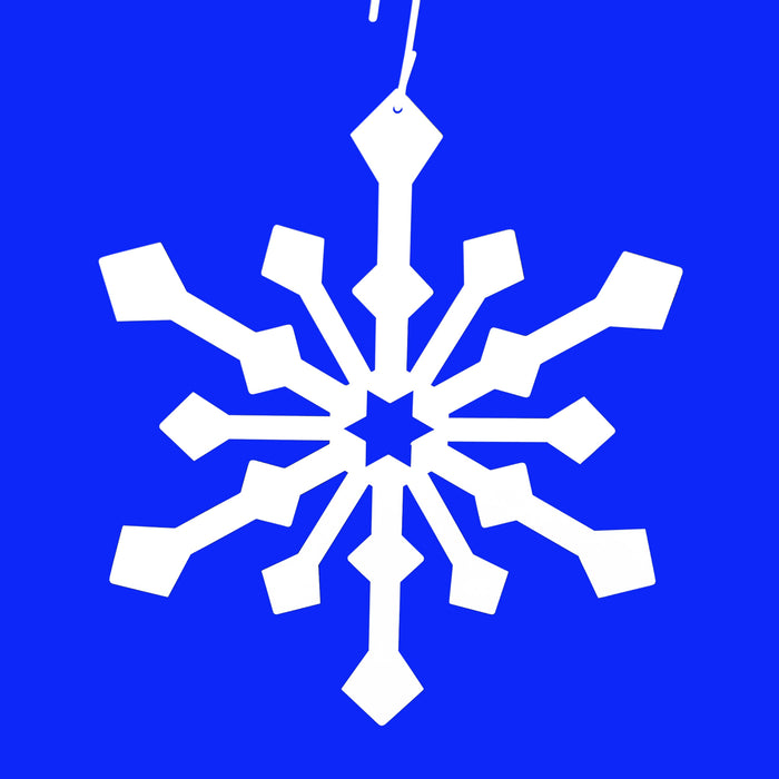 Snowflake Decorative Hanging Silhouette