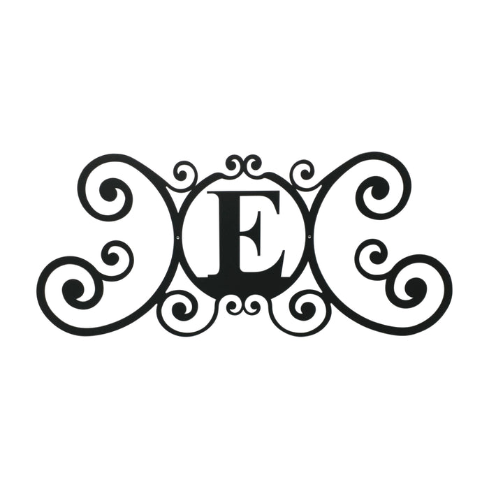 House Plaque Letter E