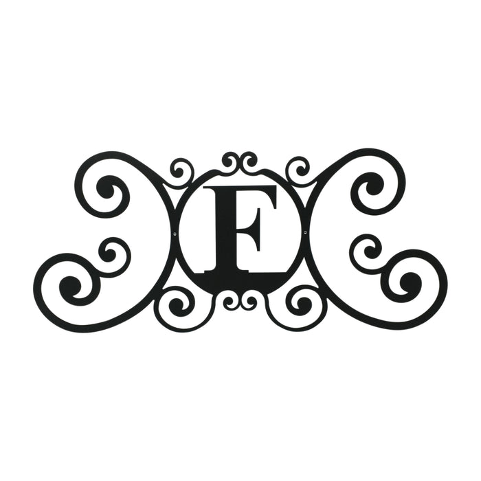 House Plaque Letter F