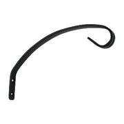 5 Inch Plant Hanger for Small Spaces with sleek black metal design, ideal for minimalist home or garden decor. Supports lightweight hanging plants.