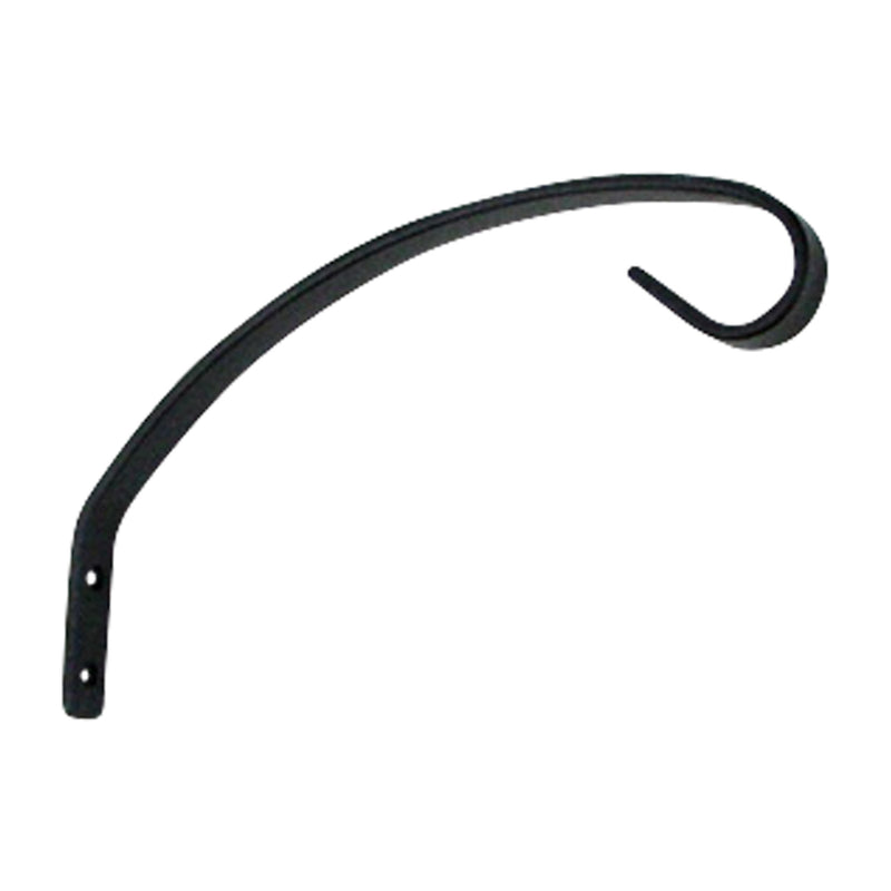 5 Inch Plant Hanger for Small Spaces with sleek black metal design, ideal for minimalist home or garden decor. Supports lightweight hanging plants.