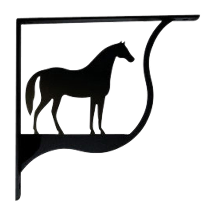 Support d'étagère cheval moyen (paire)