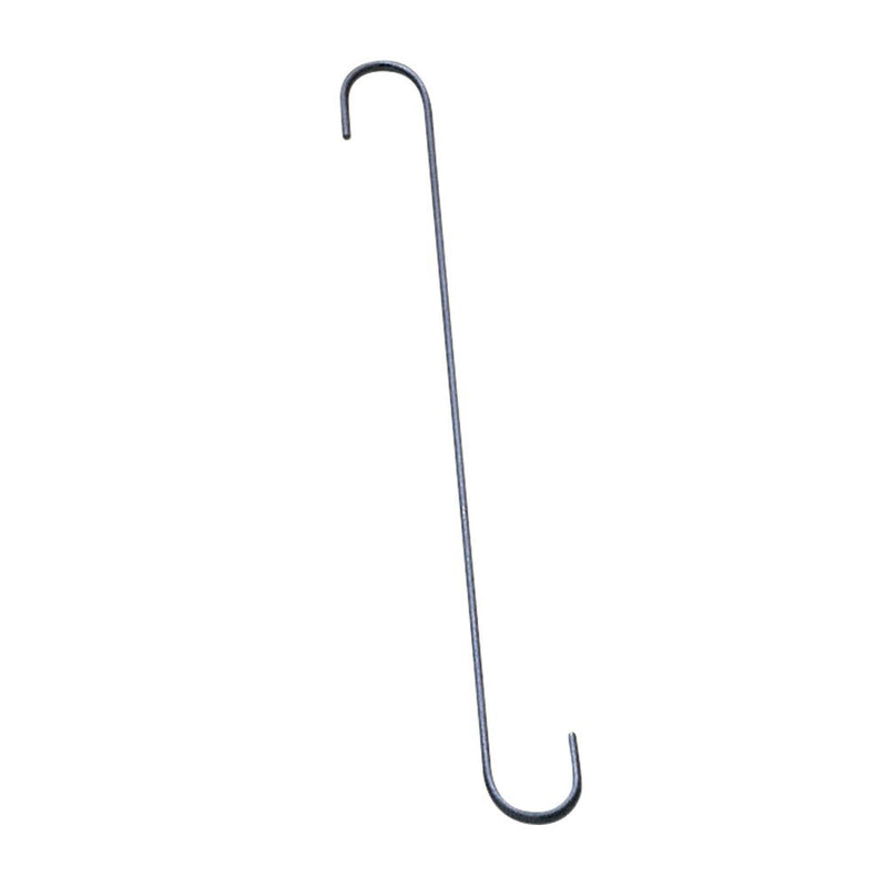 S Hook 12 Inch L (SET OF 6) heavy-duty utility hook for hanging tools or kitchenware. Ideal for home and garden storage organization.