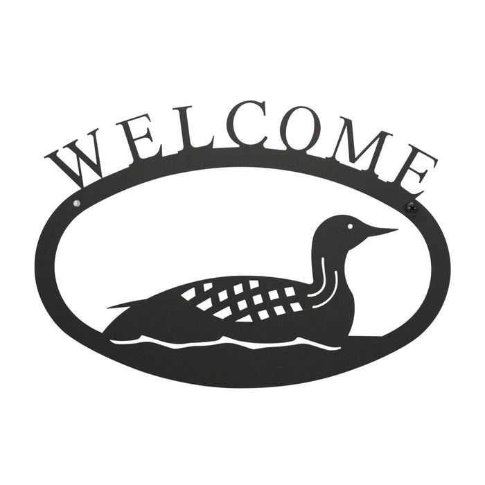 Loon Welcome Sign Large