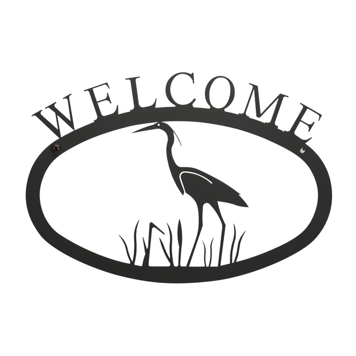 Heron Welcome Sign Large