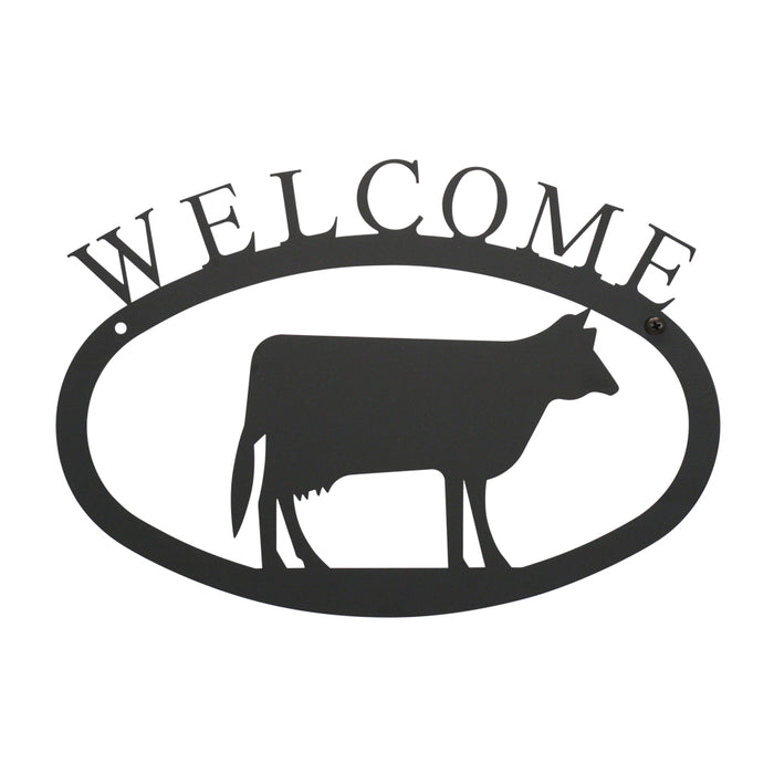 Cow Welcome Sign Large