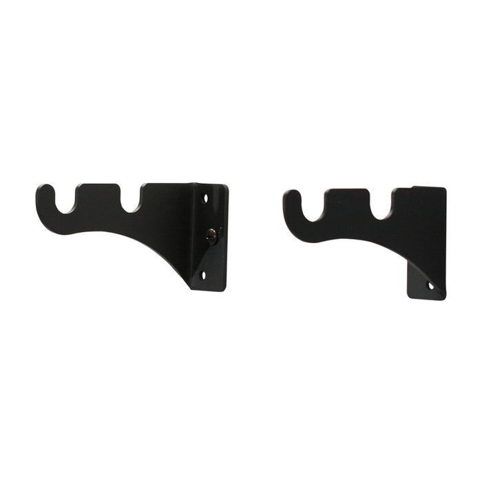 Curtain Brackets For Two 1/2 Inch Rods (pair)