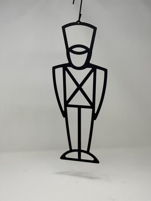 Toy Soldier Decorative Hanging Silhouette