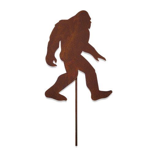 BIG Foot Rusted Garden Stake Large