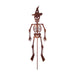 Skeleton with a Hat Rusted Garden Stake