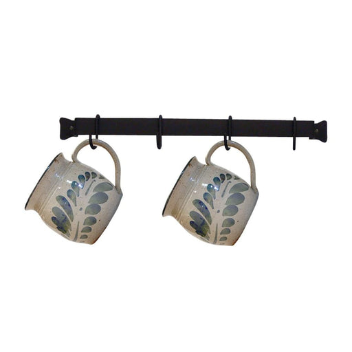 Cup or Utensil Rack 16 Inches Long Comes With 4 Movable Hooks