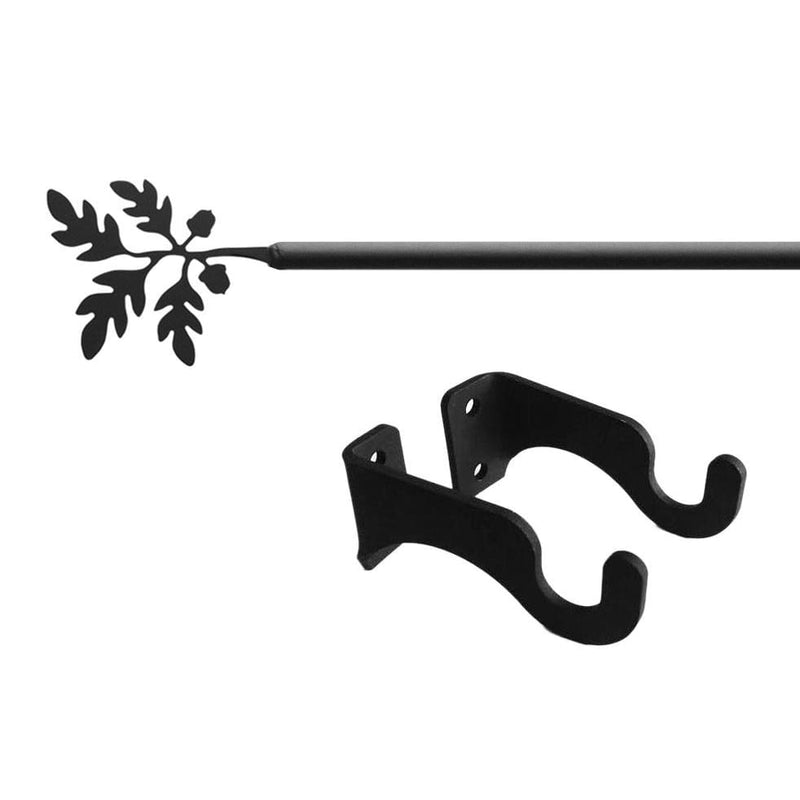 Acorn Curtain Rod SM (Hardware is INCLUDED)