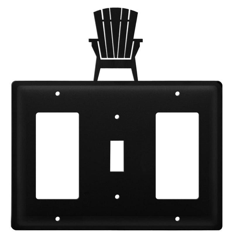 Triple Adirondack Single GFI Switch and GFI Cover CUSTOM Product
