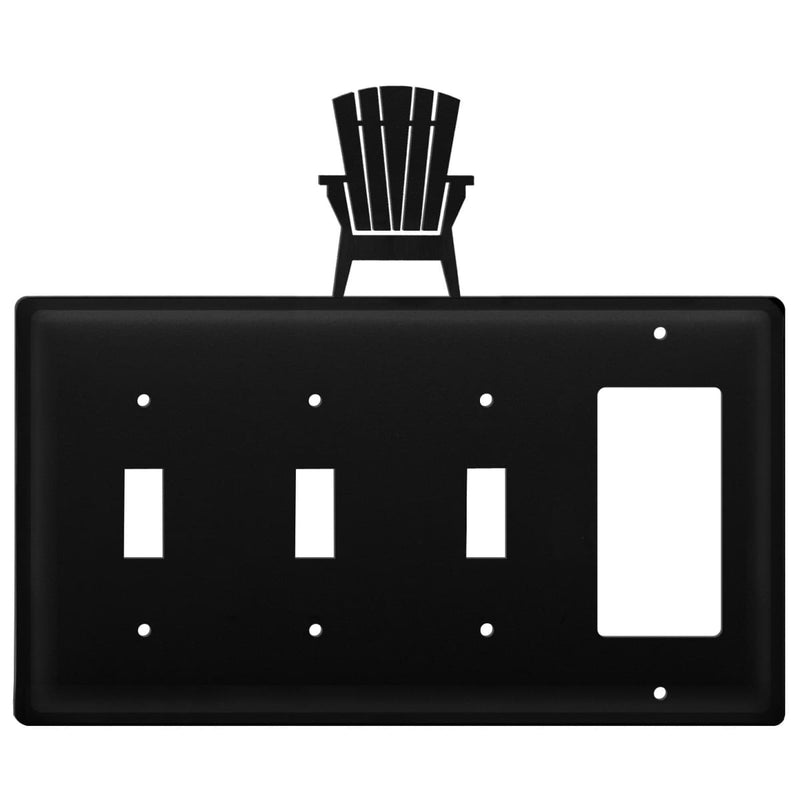 Quad Adirondack Triple Switch & Single GFI