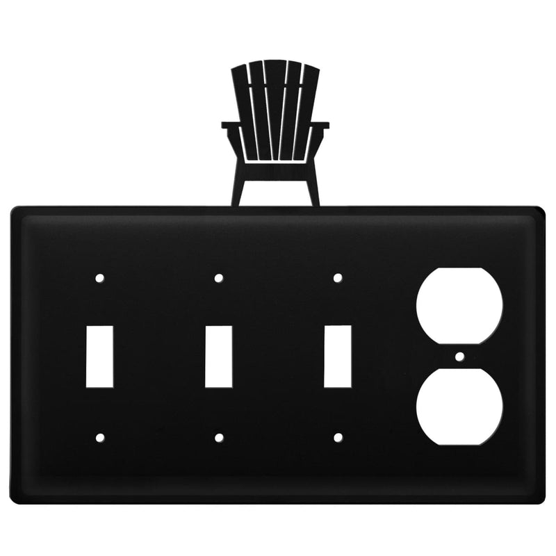 Quad Adirondack Triple Switch & Single Outlet CUSTOM Product