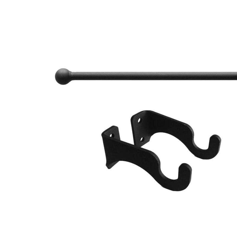 Ball Curtain Rod SM (Hardware is INCLUDED)