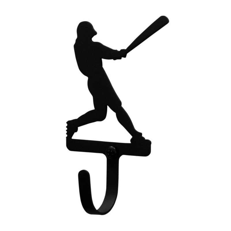 Baseball Player Wall Hook Small