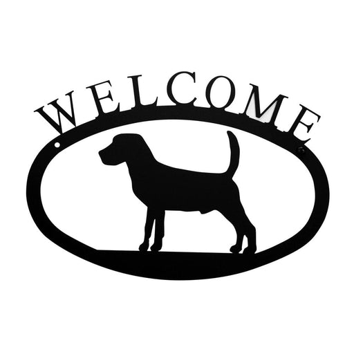 Beagle Welcome Sign Small