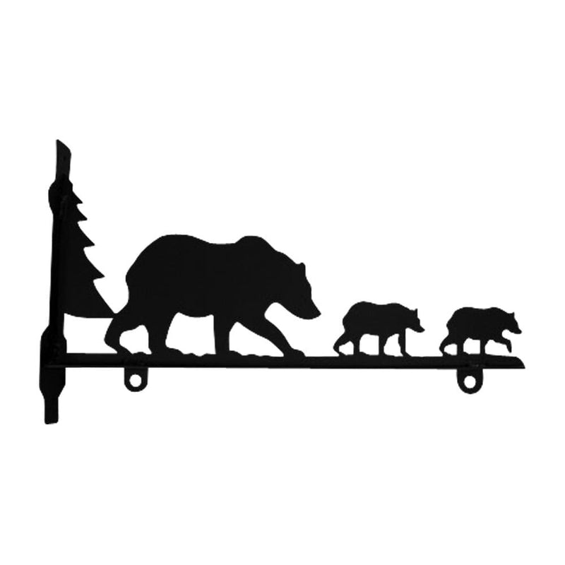 Bear Family Sign Bracket 36 Inch
