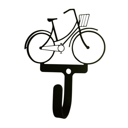 Bicycle Woman's Girl Wall Hook Small