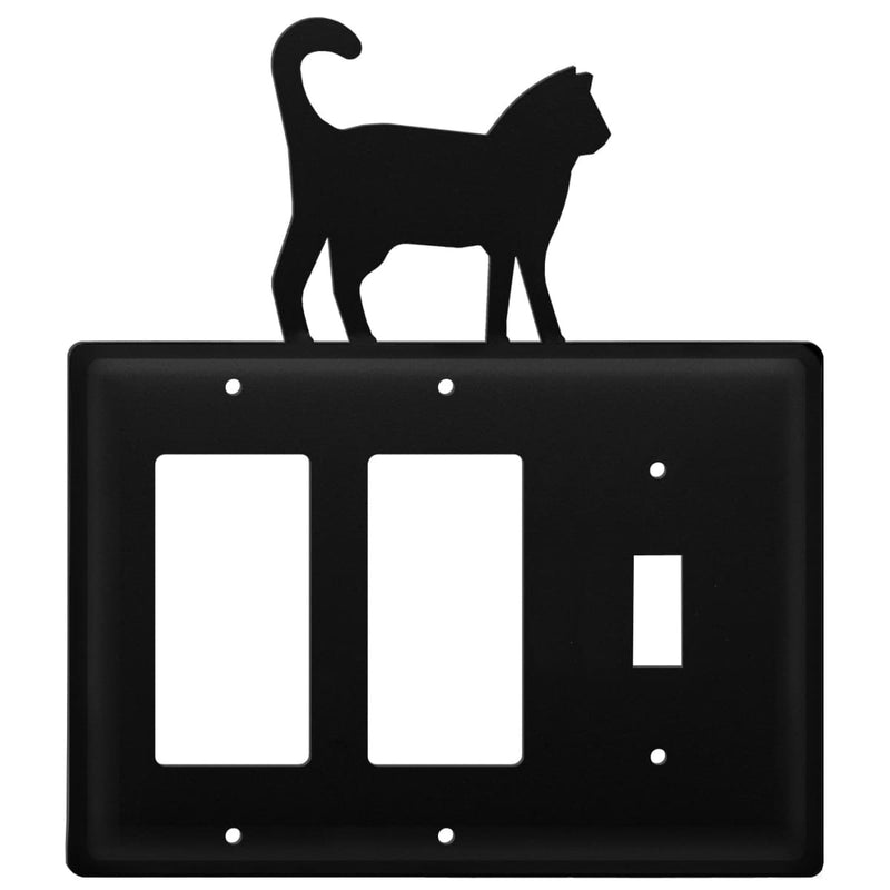 Triple Cat Double GFI and Single Switch Cover CUSTOM Product