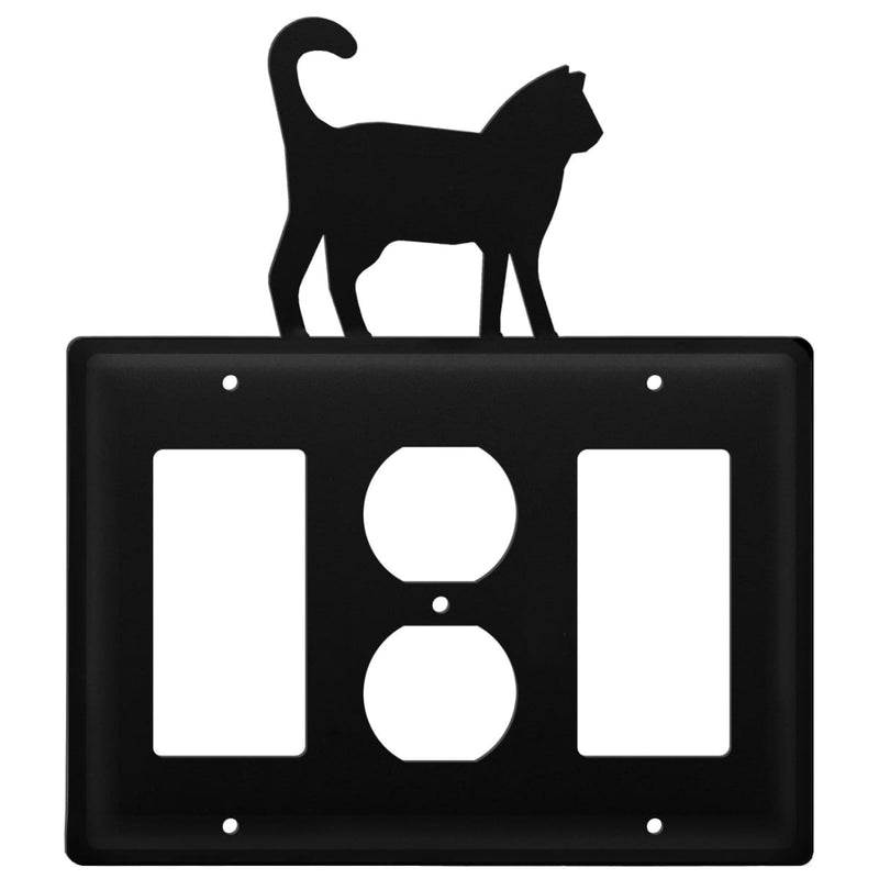 Triple Cat Single GFI Outlet and GFI Cover CUSTOM Product