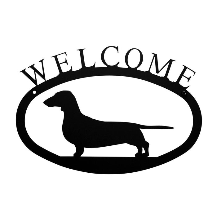 Dachshund Welcome Sign Small