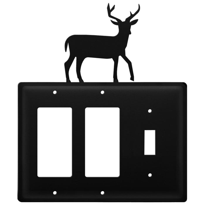 Triple Deer Double GFI and Single Switch Cover CUSTOM Product