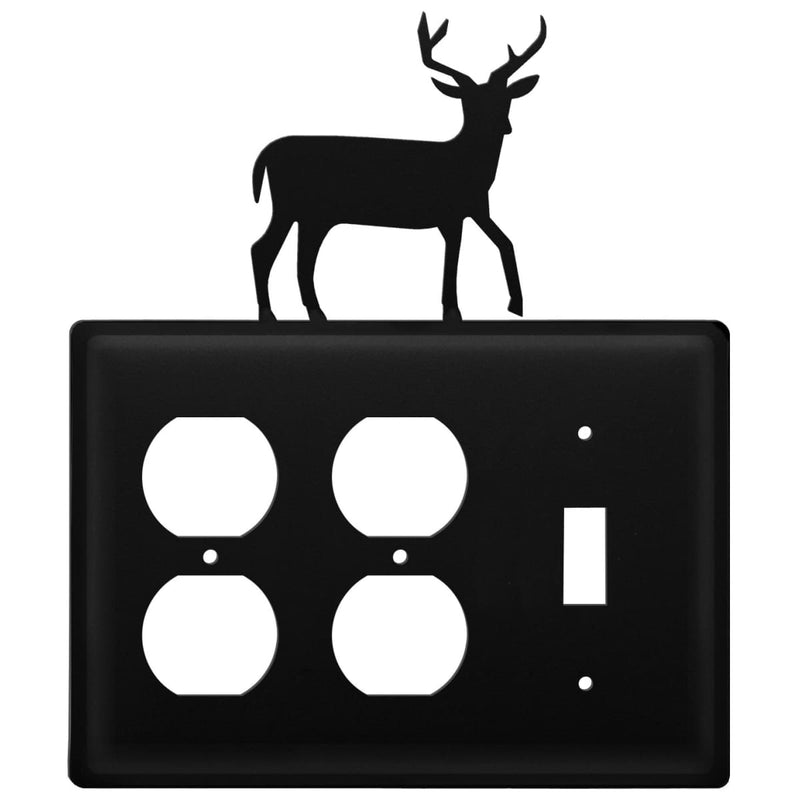 Triple Deer Double Outlet and Single Switch Cover CUSTOM Product