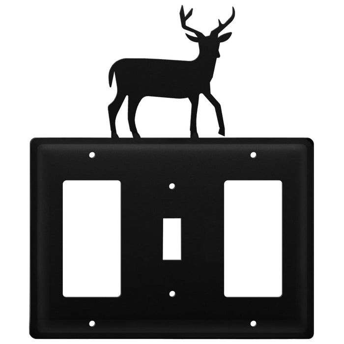 Triple Deer Single GFI Switch and GFI Cover CUSTOM Product