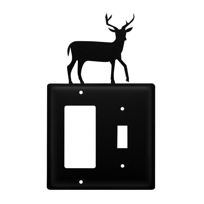 Double Deer Single GFI and Switch Cover CUSTOM Product