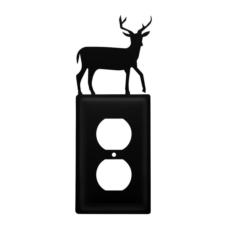 Single Deer Single Outlet Cover