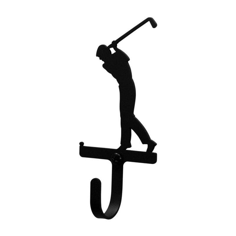 Golfer Men's Boy's Wall Hook Small