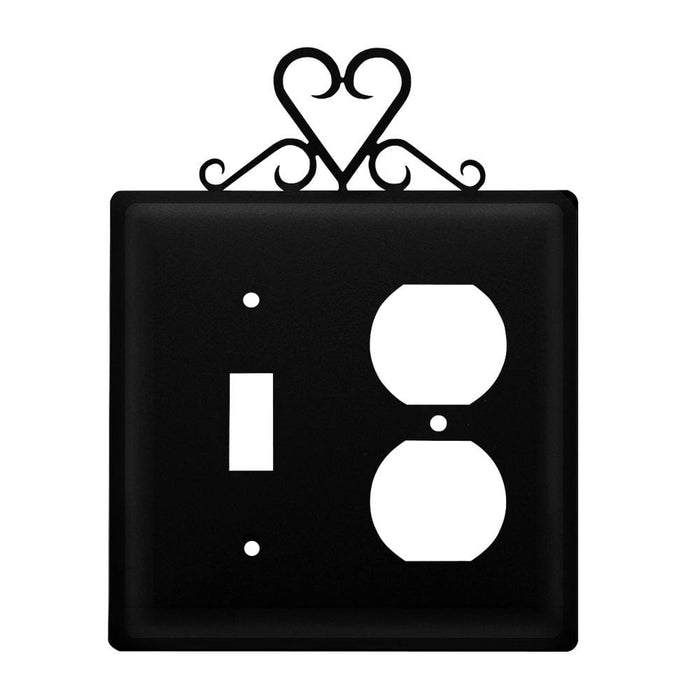 Double Heart Switch & Outlet Cover