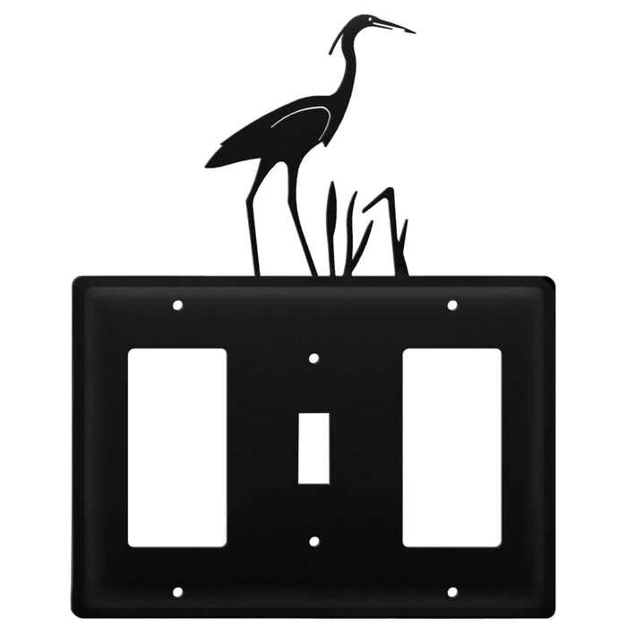 Triple Heron Single GFI Switch and GFI Cover CUSTOM Product