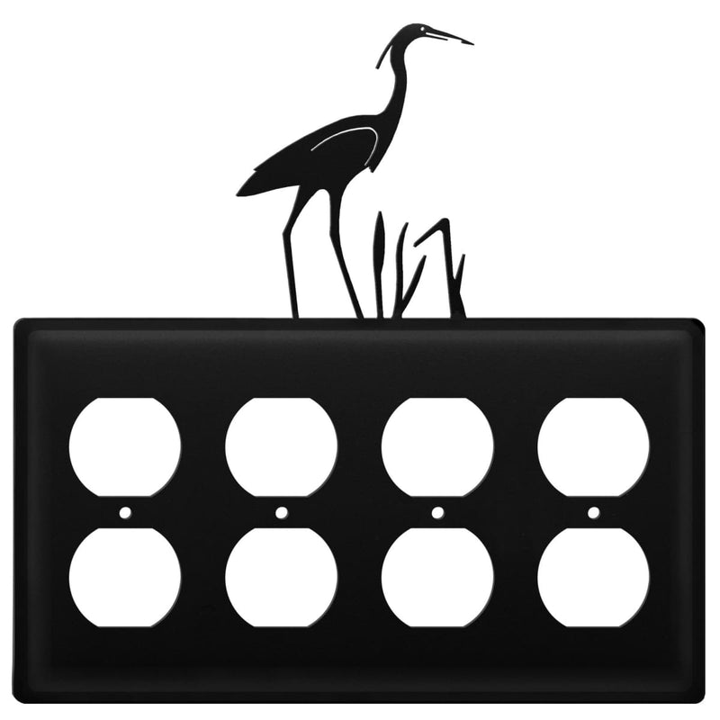 Quad Heron Quad Outlet Cover CUSTOM Product