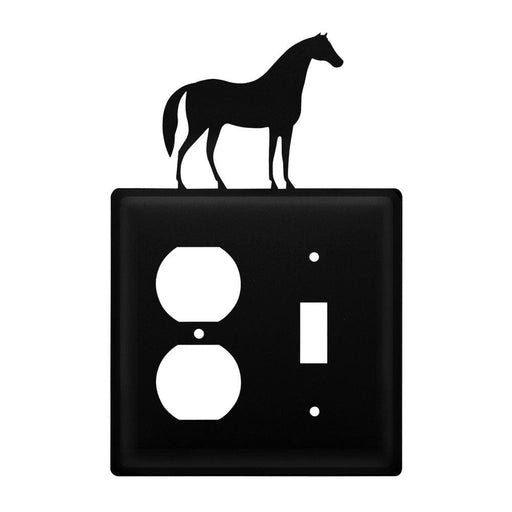 Double Horse Single Outlet and Switch Cover