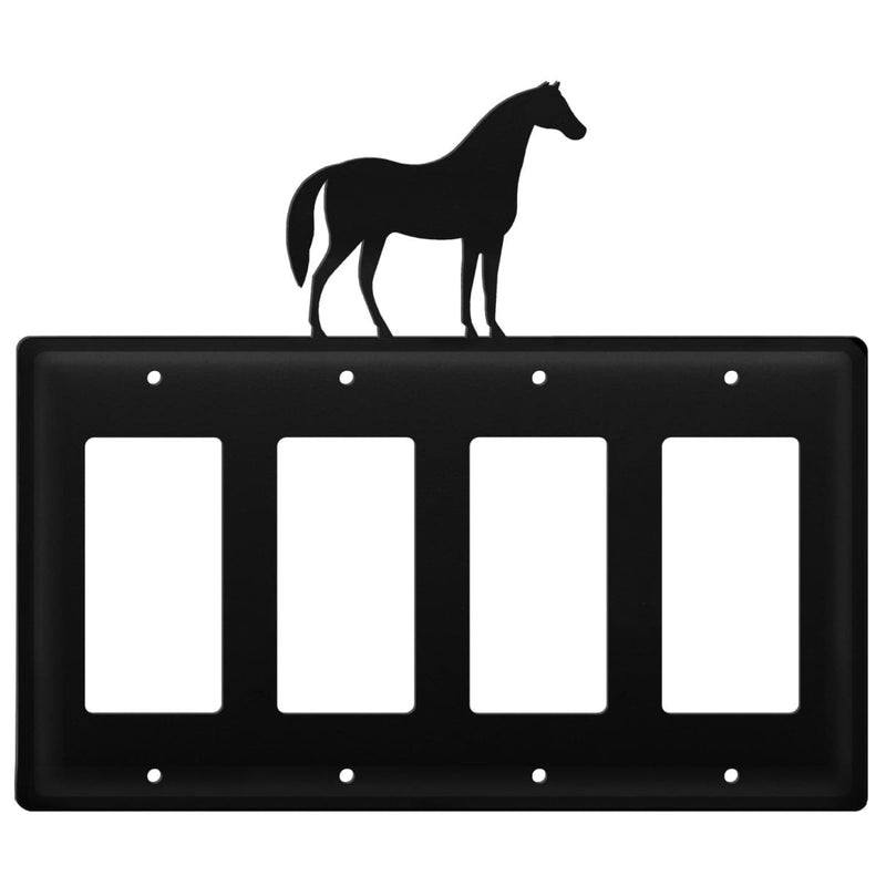 Quad Horse Quad GFI Cover CUSTOM Product