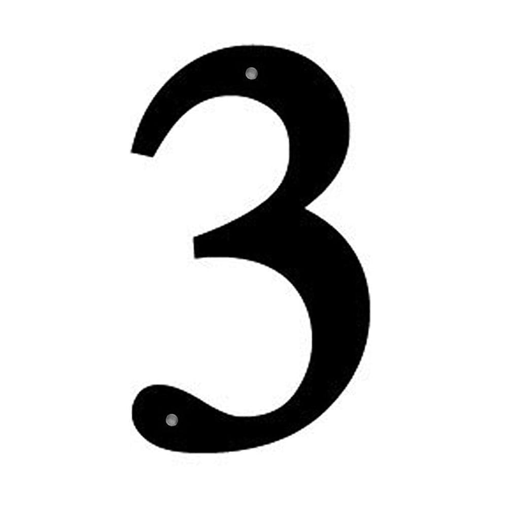 3 Small Picture Frame - Number 3 Home Decor — Village Wrought Iron Inc