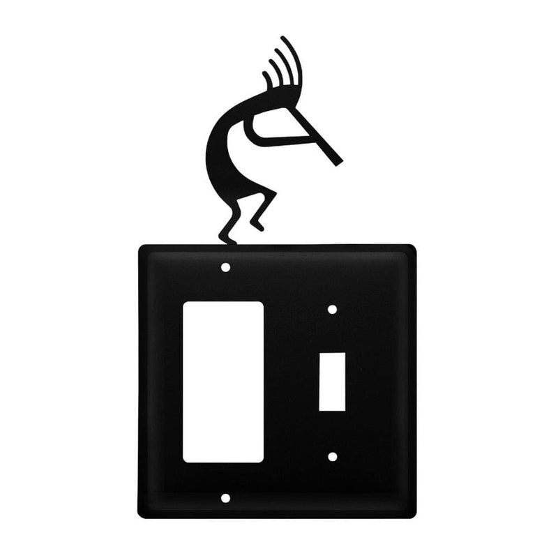 Double Kokopelli Single GFI and Switch Cover CUSTOM Product