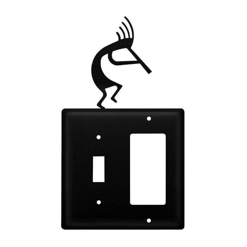Double Kokopelli Single Switch & GFI