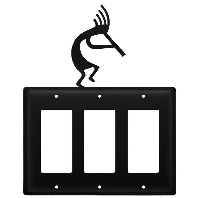 Triple Kokopelli Triple GFI Cover CUSTOM Product