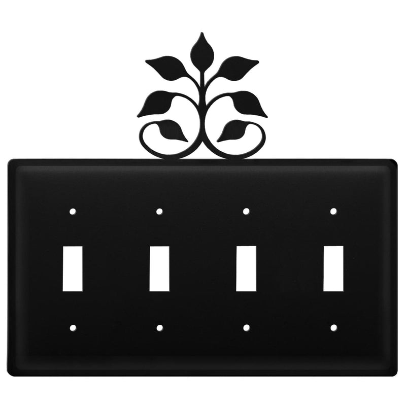 Quad Leaf Fan Quadruple Switch Cover